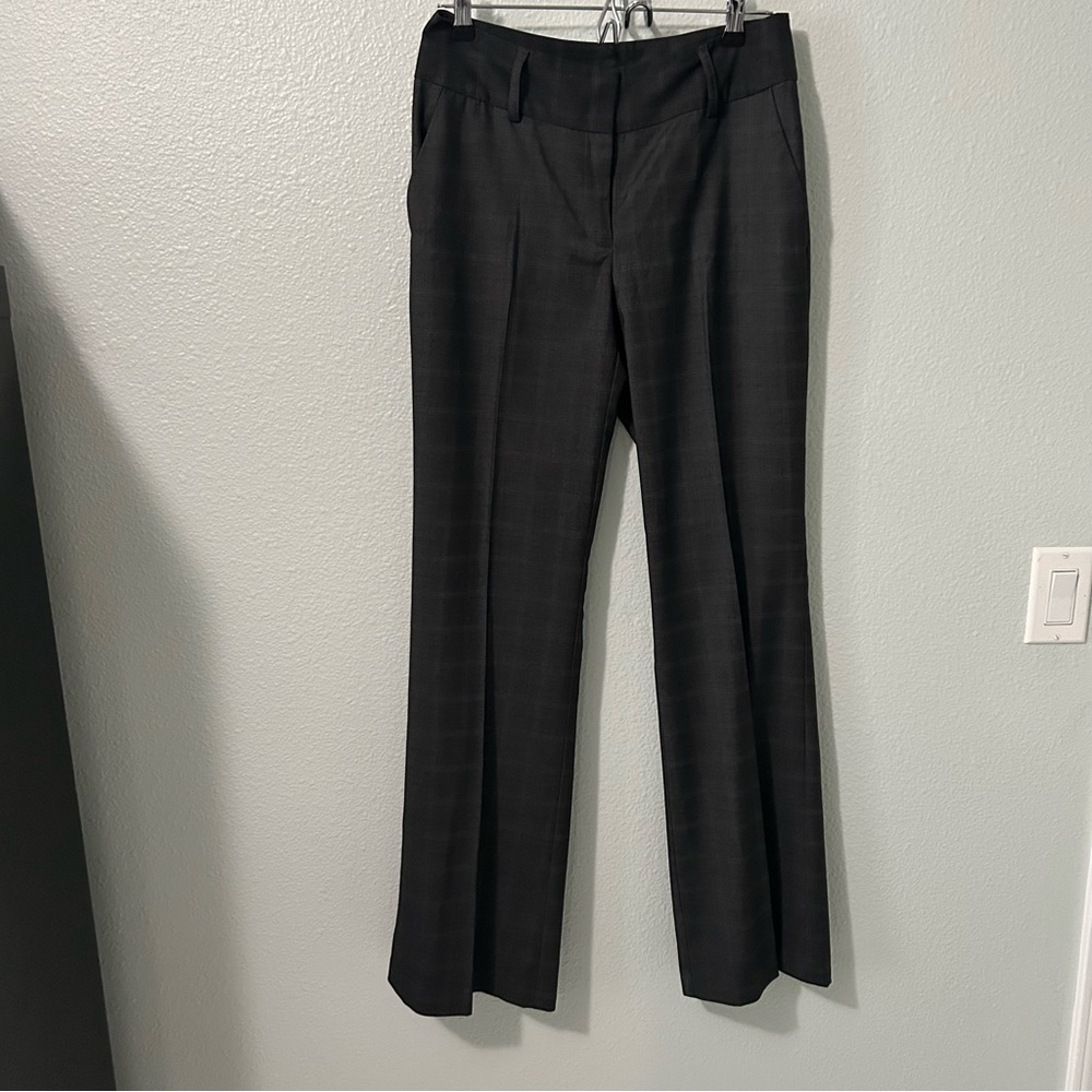 Axcess Grey Stretch Suit Pants Size 4